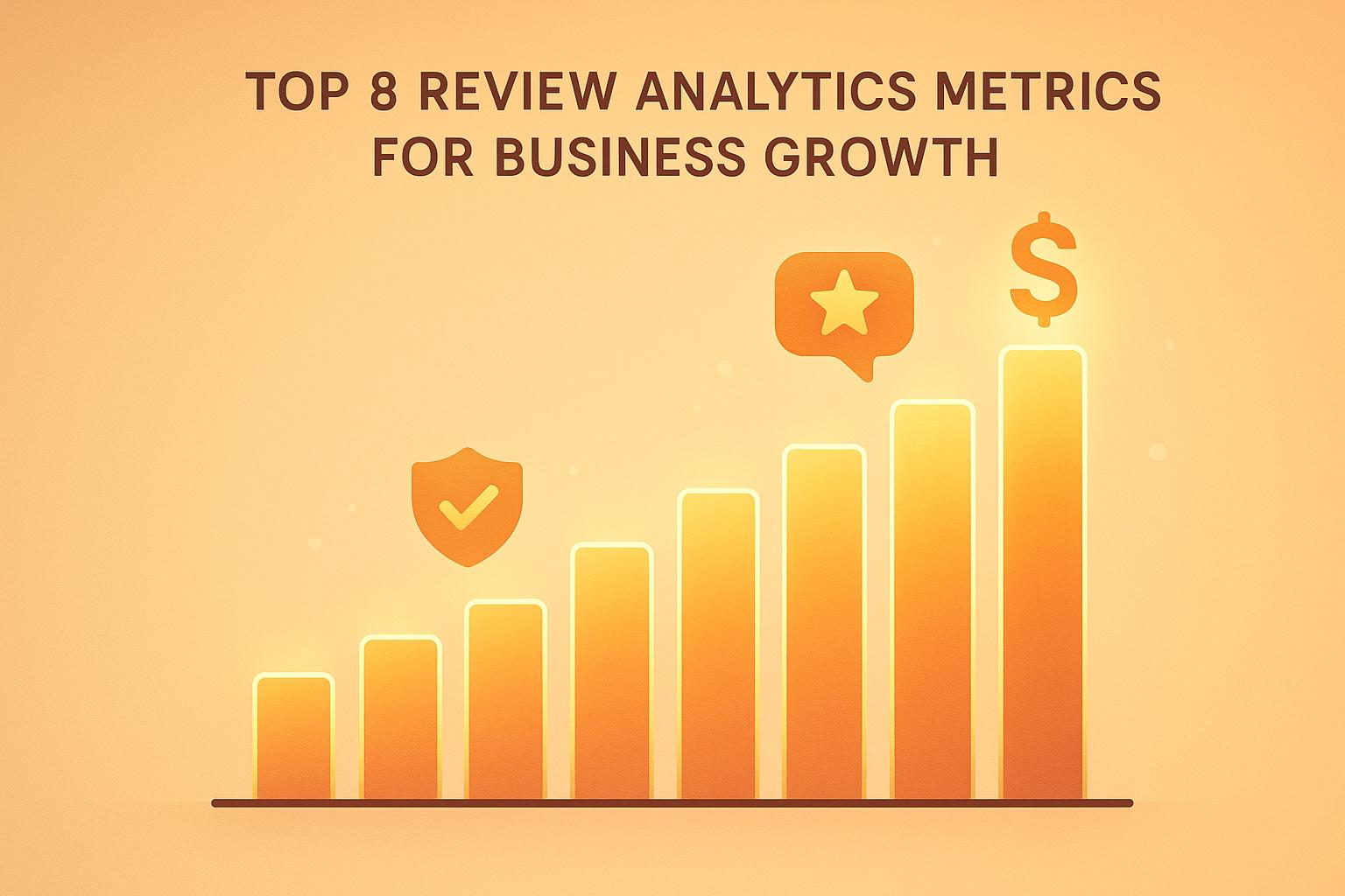 Top 8 Review Analytics Metrics for Business Growth