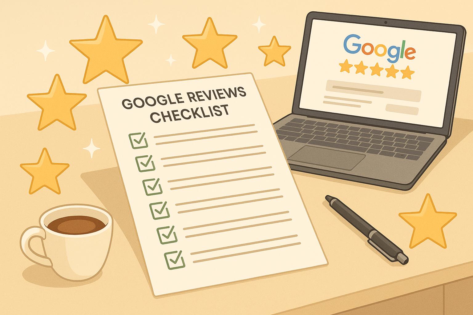 Google Reviews Checklist: 10 Steps to Higher Ratings